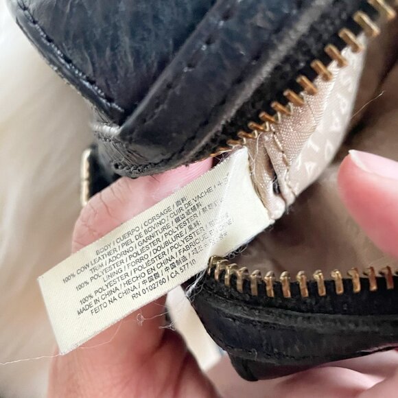 Kate Spade Black Looloo Perri Lane Bubbles Leather Crossbody Purse Bag - Picture 11 of 11